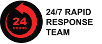 24 7 Response Team Badge