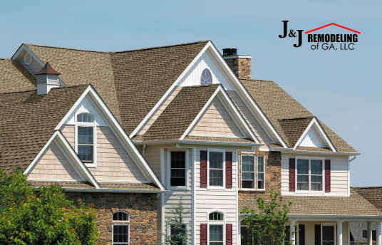 Architectural shingle roof installation
