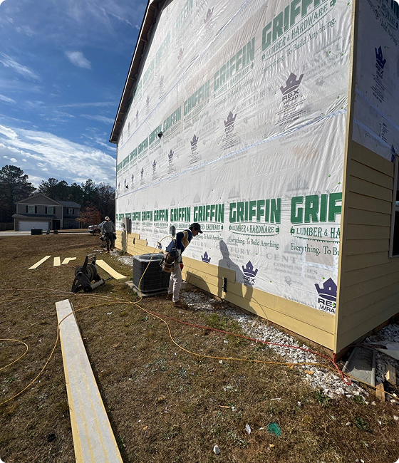 siding installation process