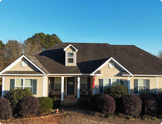 Front exterior view of a single-story ranch home